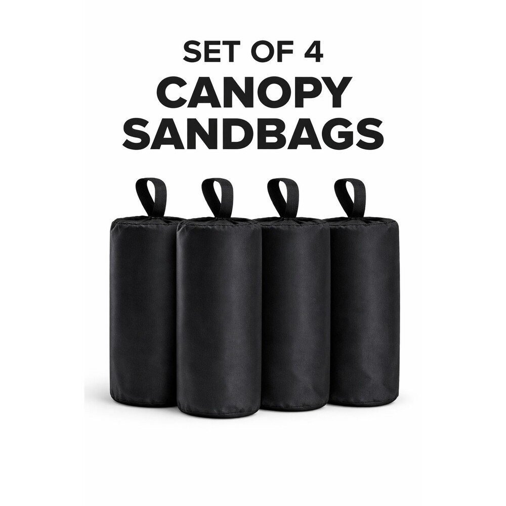 New Set of 4 Sand Bags Weights for Canopy Gazebo Tent Poles Legs & Stakes & Rope